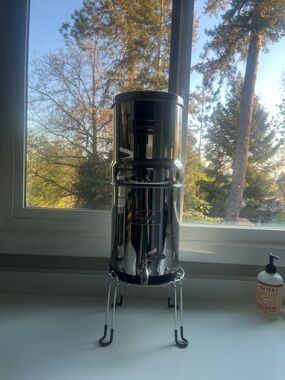 Berkey Stainless Steel Gravity Water Filter - Silver